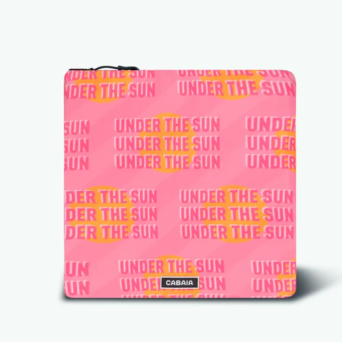 Punta Coco - Pink rectangular microfiber towel