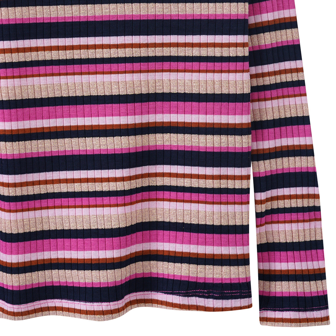 Mädchen Langarmshirt mit Effektgarn