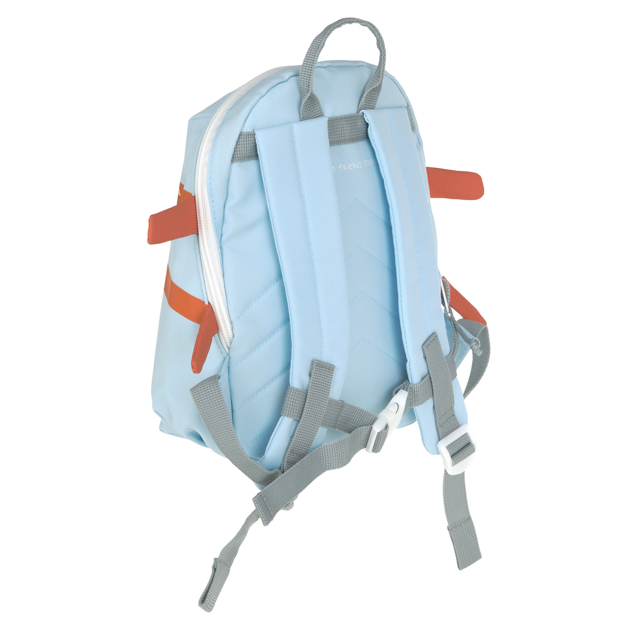 Kindergartenrucksack Tiny - Propeller Flugzeug, Blau
