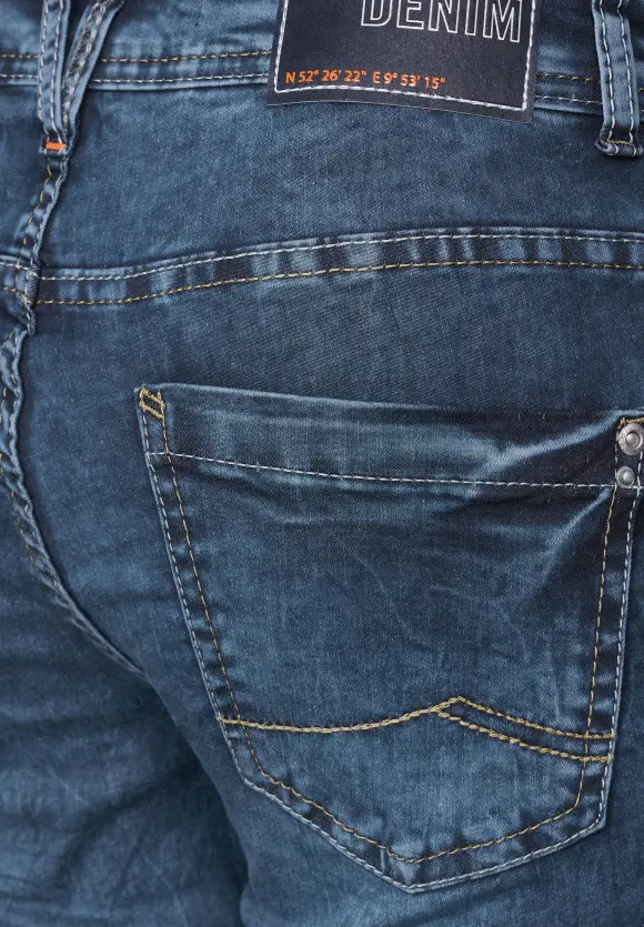 CECIL Loose Fit Jeansshorts