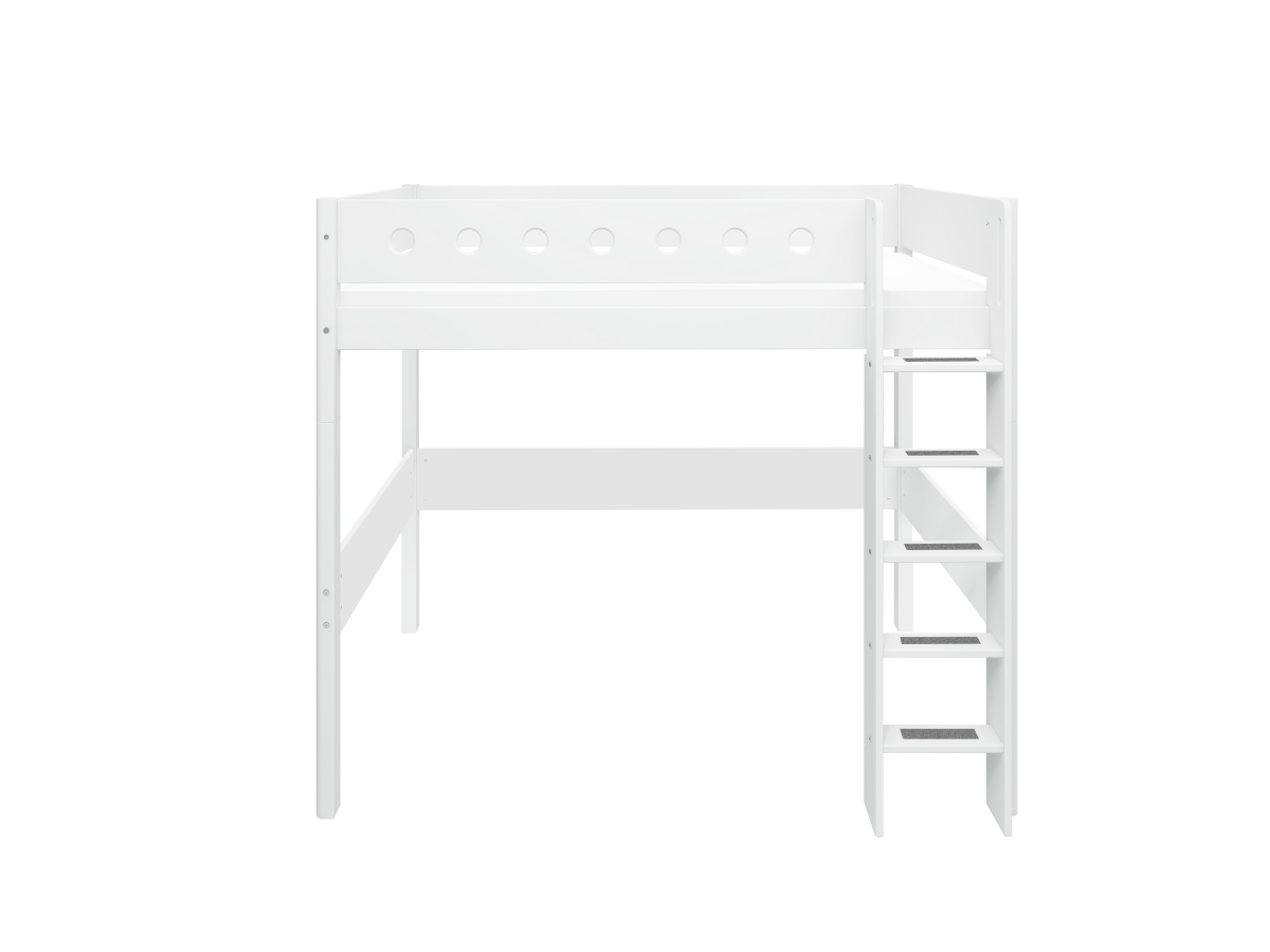 Flexa Hochbett White 90 x 200 cm