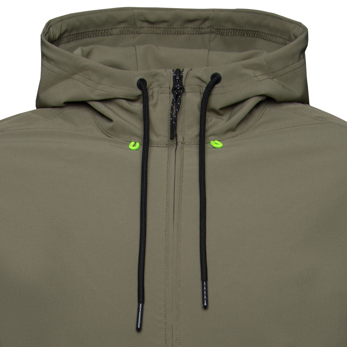 Champion Hooded Full Zip Trainingsjacke gruen
