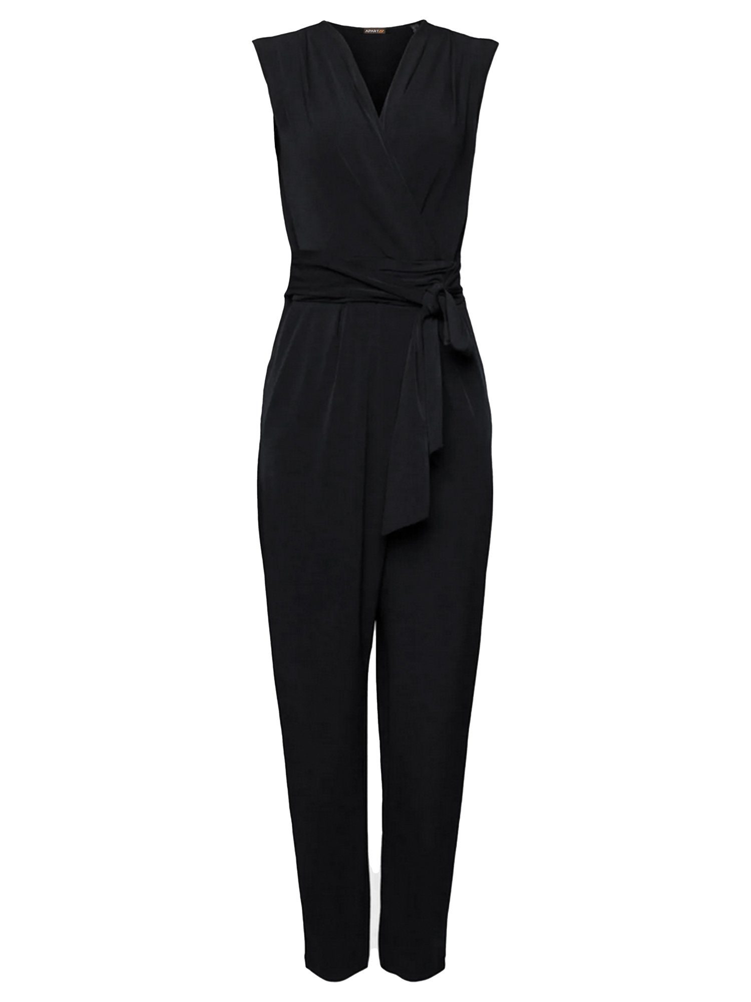 Apart Jumpsuit mit Wickeleffekt