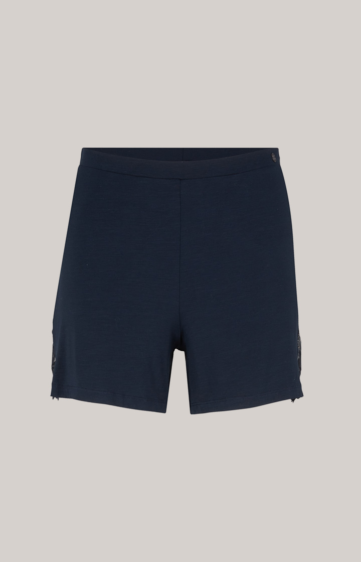 Loungewear Spitzen-Shorts in Midnight