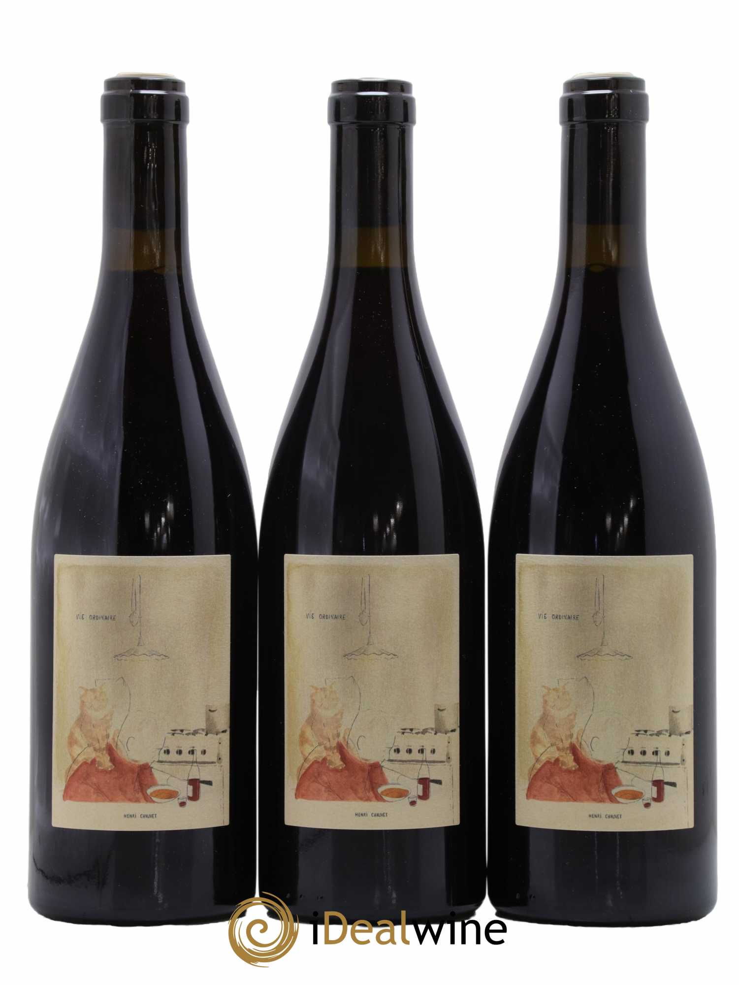 Vin de France Vie ordinaire Henri Chauvet 2022 - Lot de 3 Bouteilles