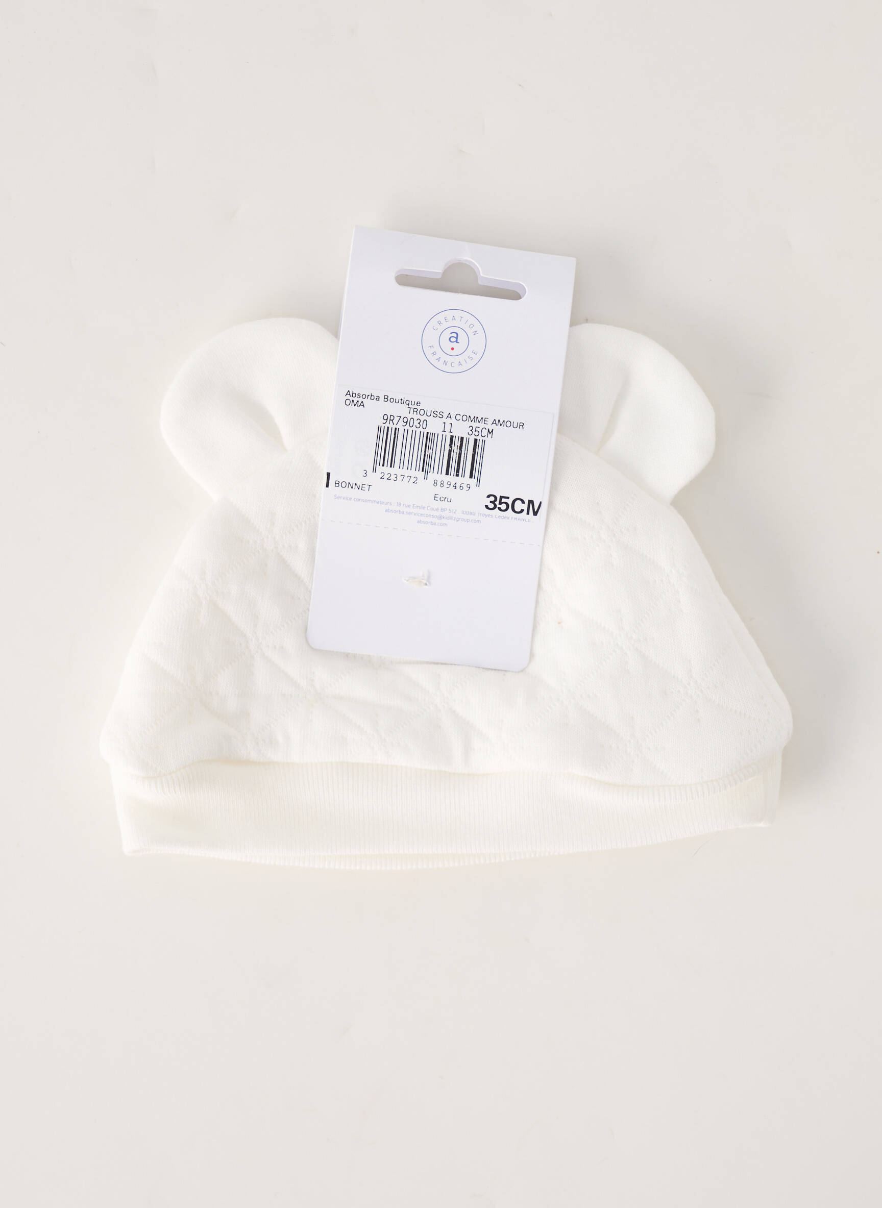 Absorba Bonnets Enfant couleur beige