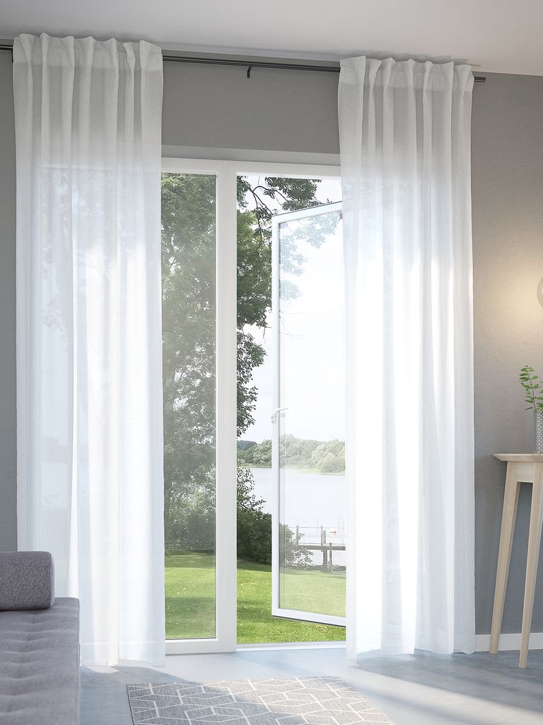 Rideau BOLMEN BOLMEN 1x140x300cm enroulé, blanc cassé