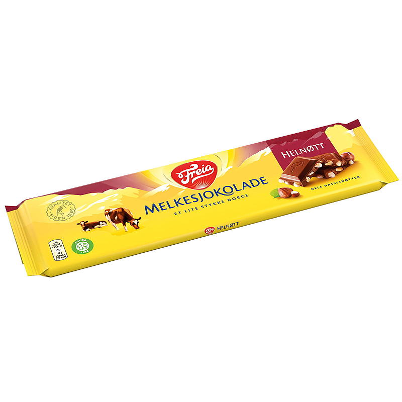 Freia Melkesjokolade Helnøtt 200 g Freia