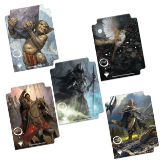 UP - The Lord of the Rings Tales of Middle-earth Token Dividers with Deck Box for MTG