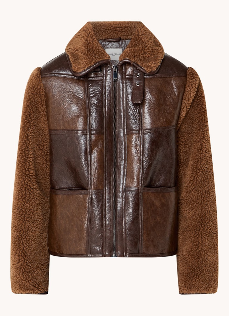 Abrigo de ecopelle Claudie Pierlot Lammy