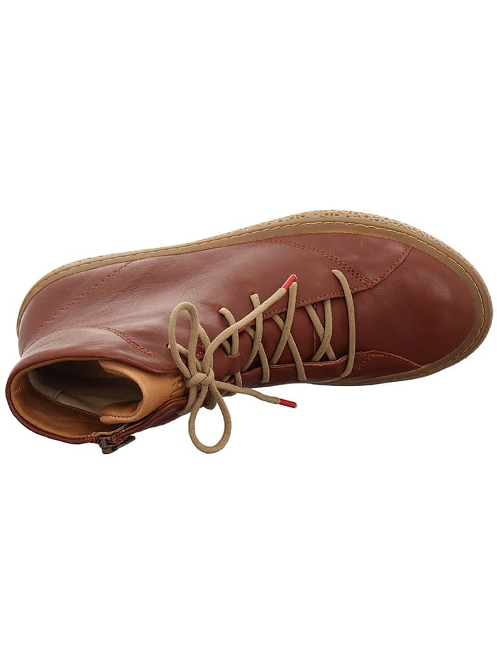 Think! Leder-Boots in Braun günstig kaufen