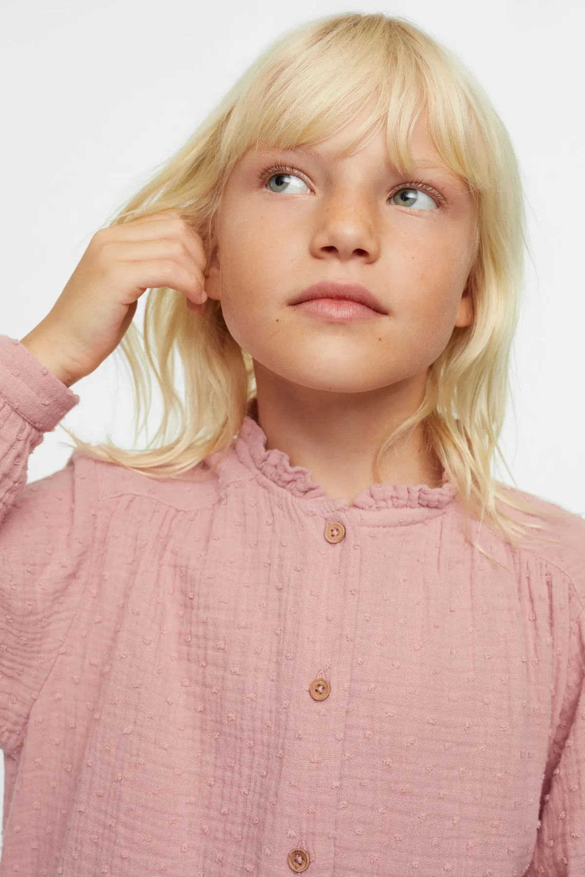 MANGO Kids  37064764 Hemden Rosa