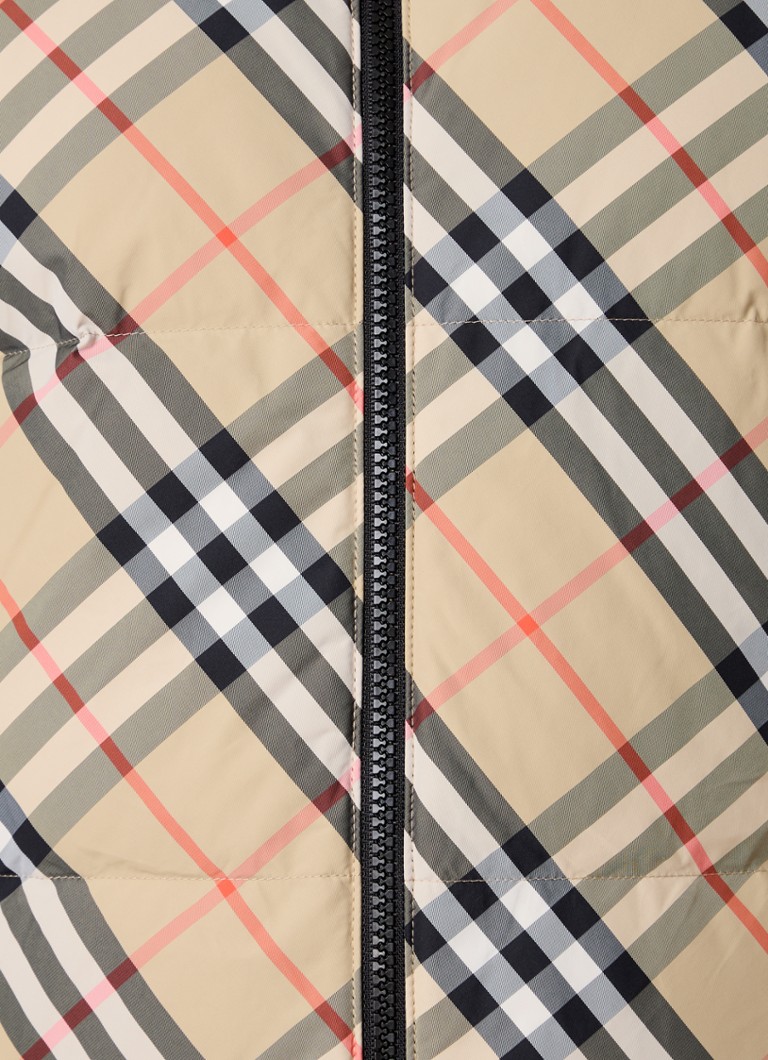 Burberry Vendbar pufferjakke med dunfyll
