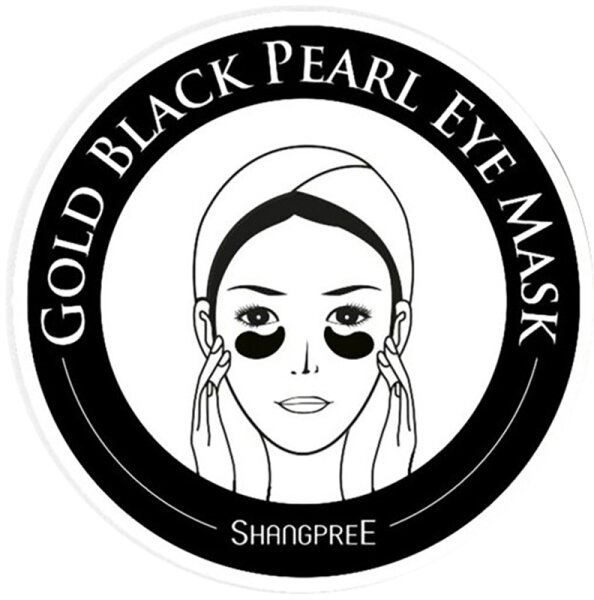 Shangpree Gold Black Pearl Augenmaske