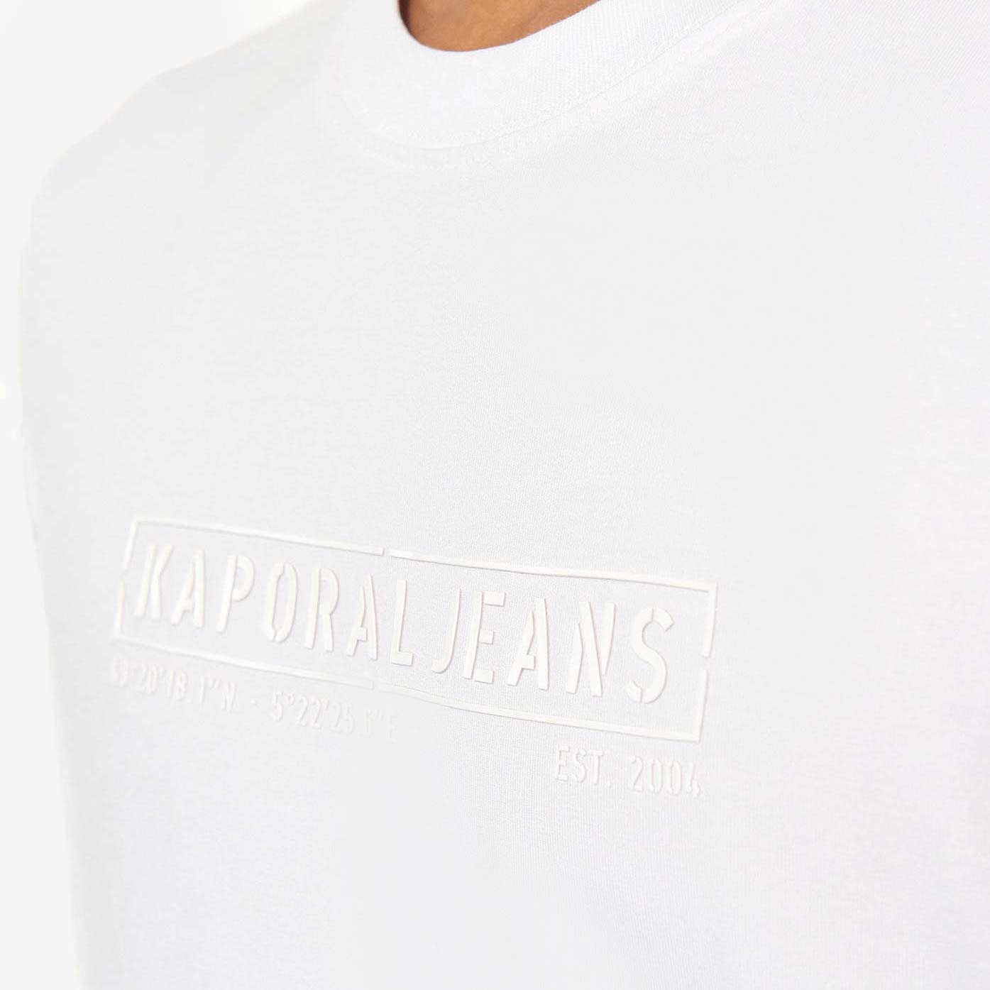 MORIC  T-shirt blanc Homme
