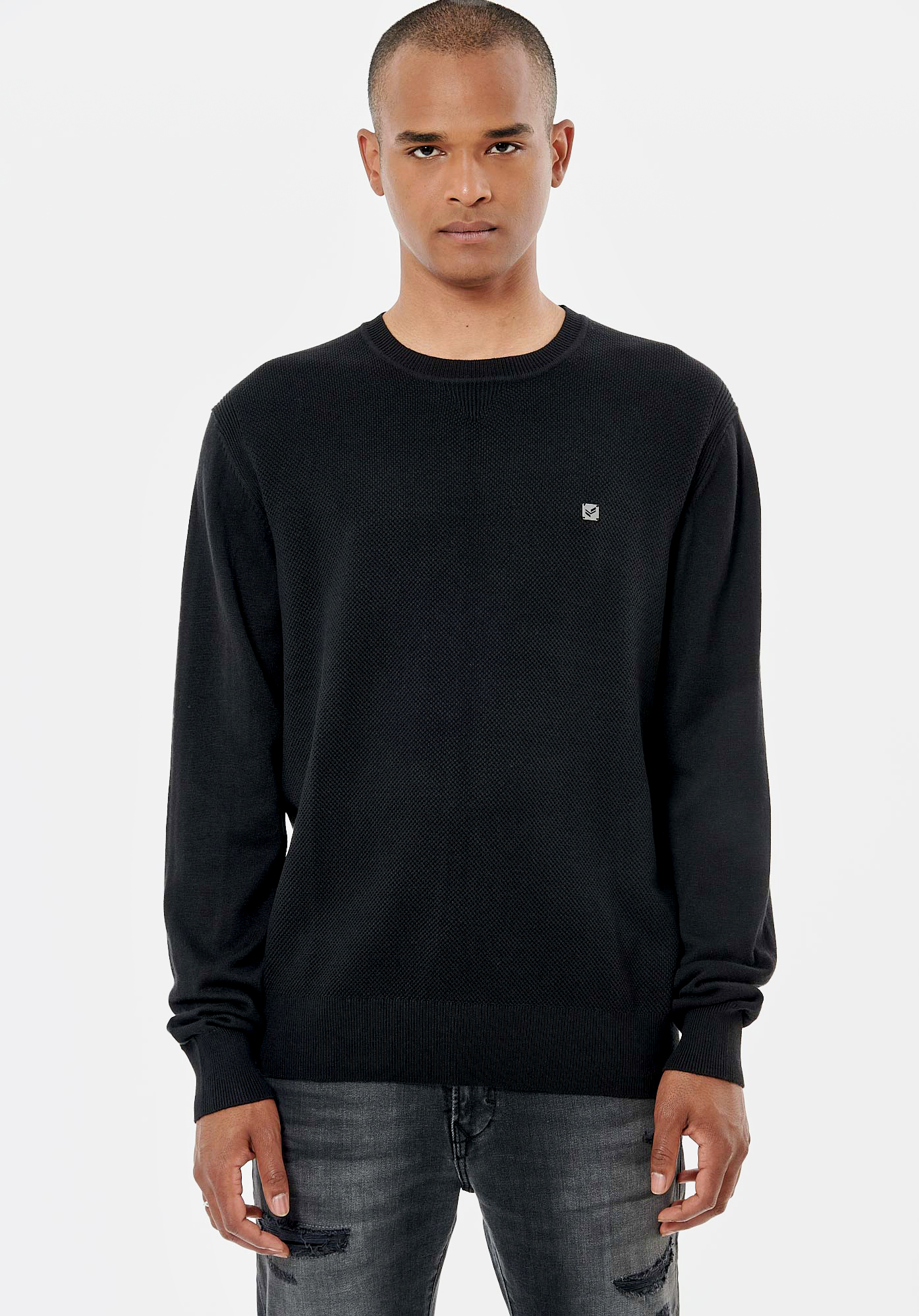 VIYO   Pull noir homme