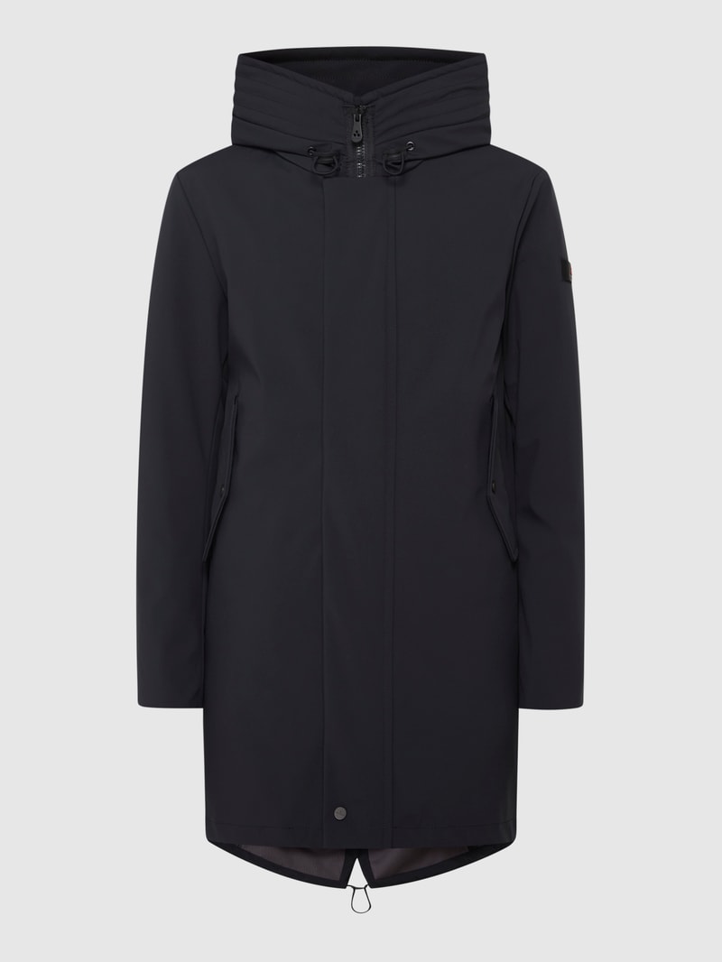 Parka mit Wattierung Modell 'Kaska' in schwarz