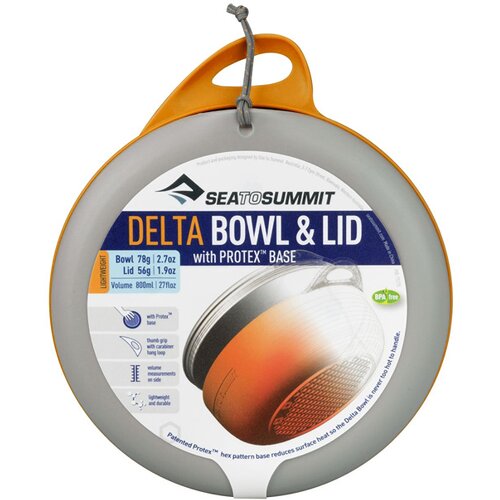 GESCHIRR DELTA BOWL WITH LID