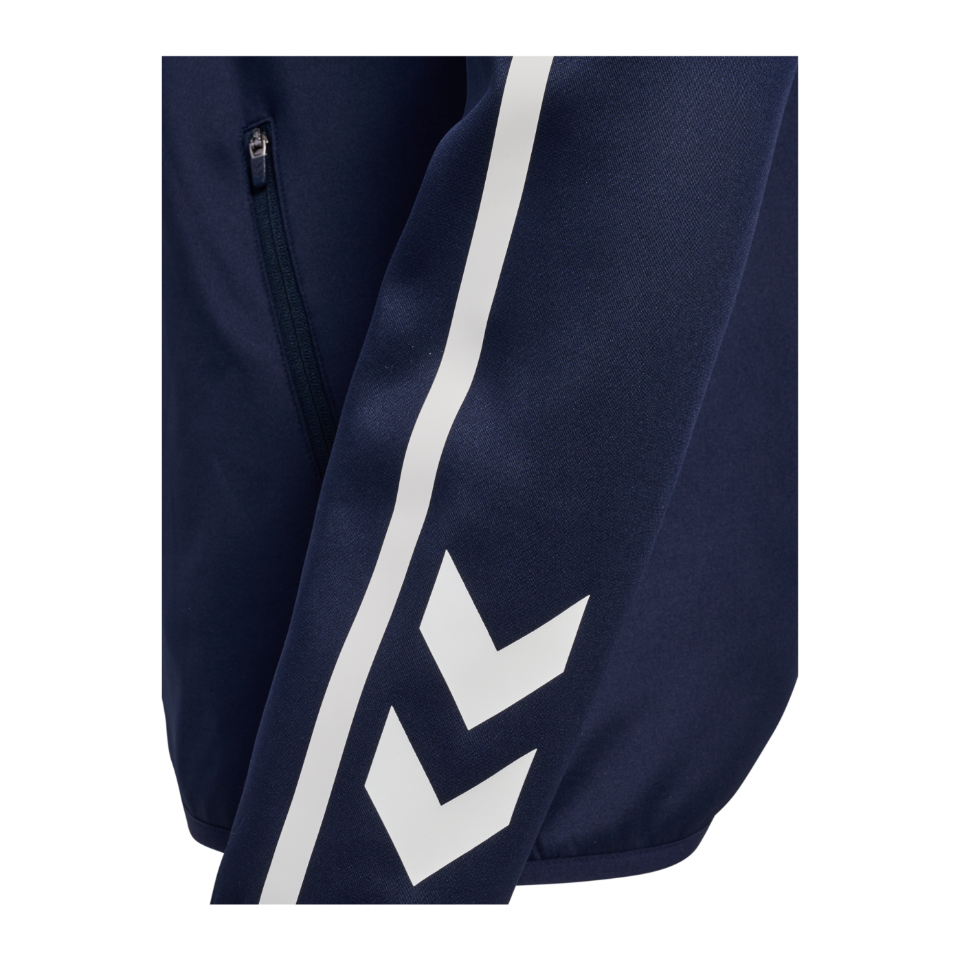 Hummel Dänemark Travel Hoody EM 2024 Blau F7026
