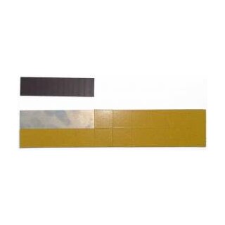 Magnet Bases 20x20mm 10x2 inkl. Ferro Soft Folie