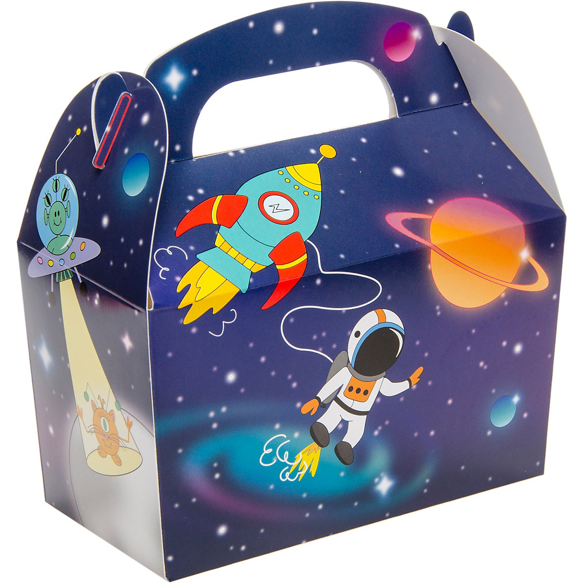 Mitgebselboxen Space, 12 Stück