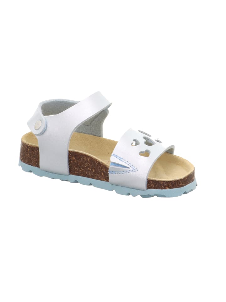 superfit Tieffußbett Sandale FUSSBETTPANTOFFEL in Hellblau günstig kaufen