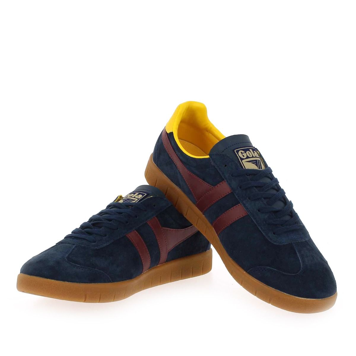 Gola  HURRICANE SUEDE CMB046 - Marine Bordeaux