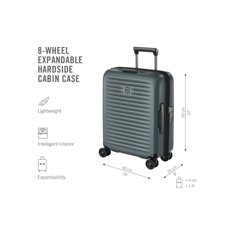 Victorinox Airox Advanced Global Carry-On Erweiterbar (55 cm) - Storm