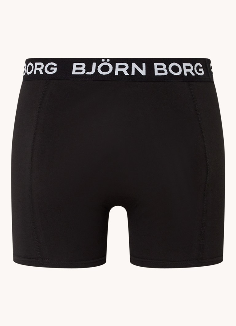Boxer Björn Borg Essential con fascia logo, confezione da 5