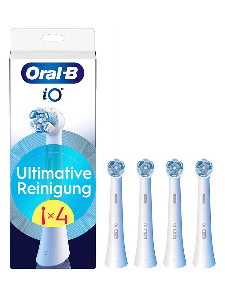 Oral-B 4er-Set: Ersatz-Bürstenköpfe 