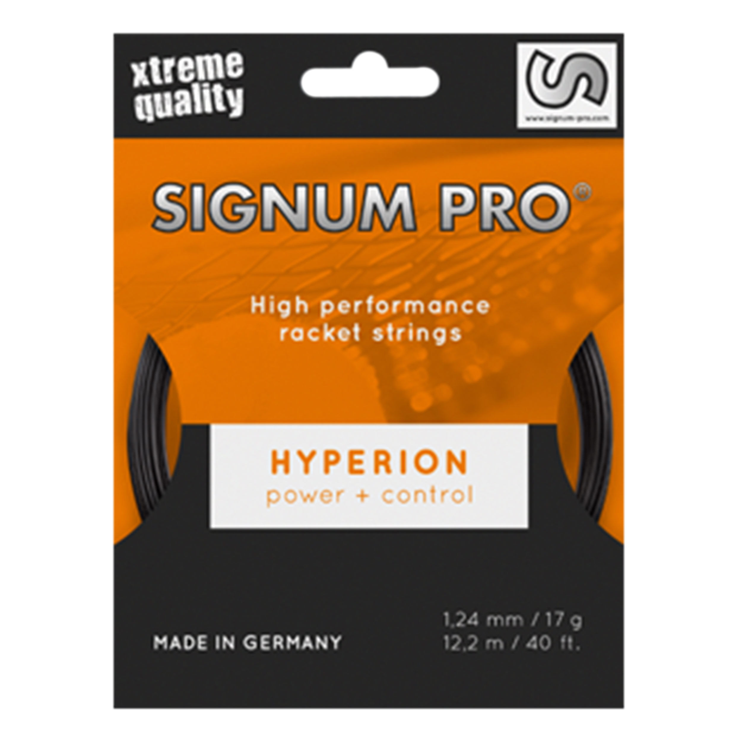 Hyperion Saitenset 12m - Schwarz
