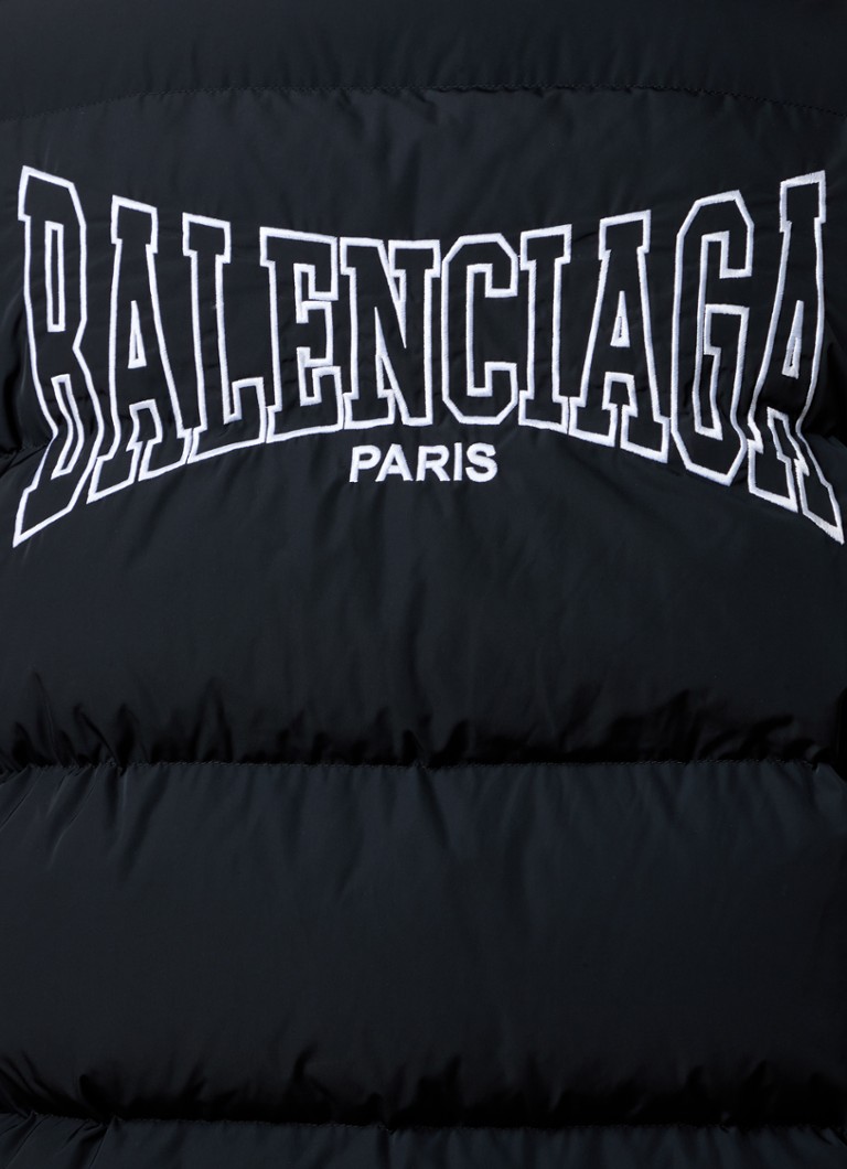 Gilet trapuntato Balenciaga con ricami boxe