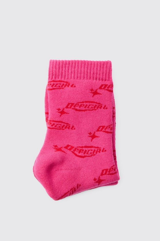 Socken mit Official-Logo