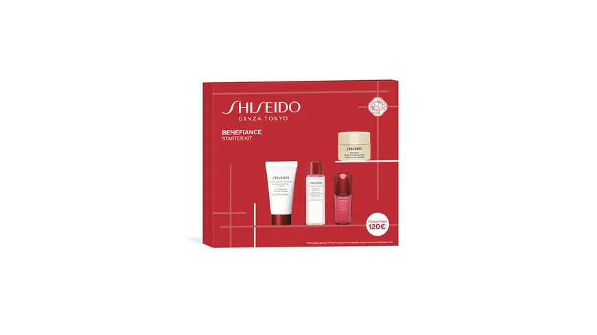 SHISEIDO Benefiance Starter Kit Geschenkpackung