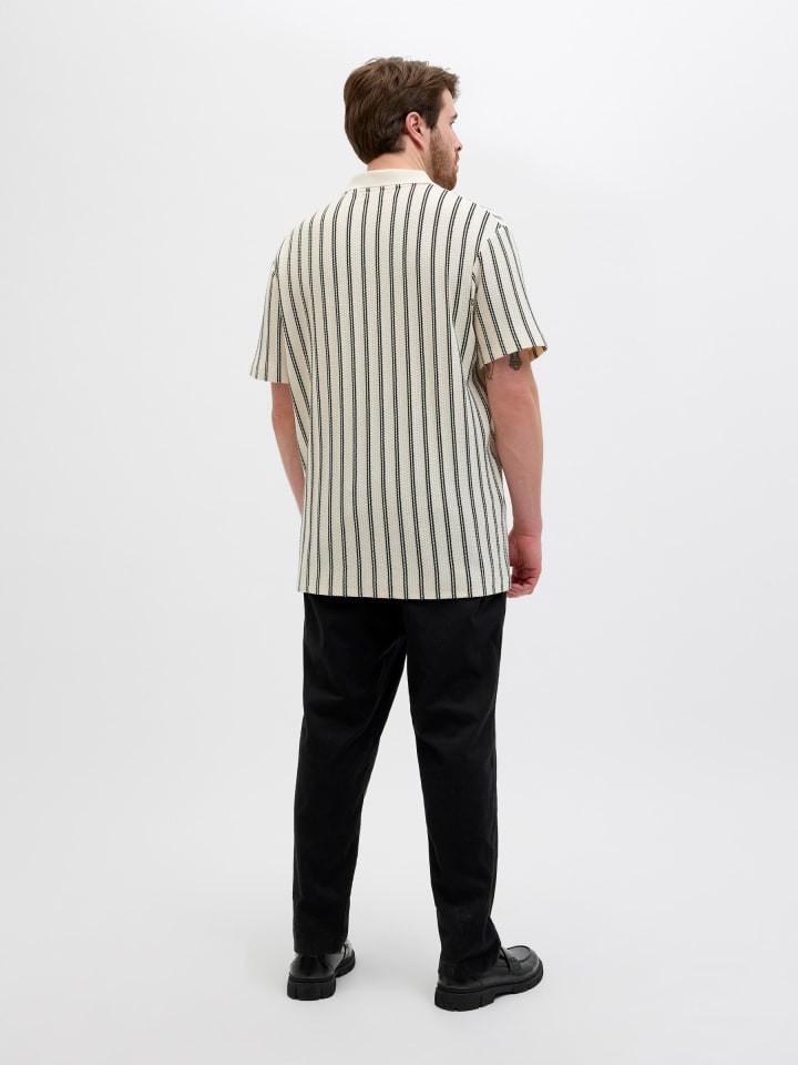JACK & JONES PLUS Poloshirt in Cloud Dancer günstig kaufen
