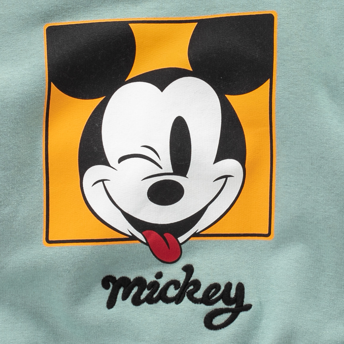 Micky Maus Sweatshirt mit großem Print