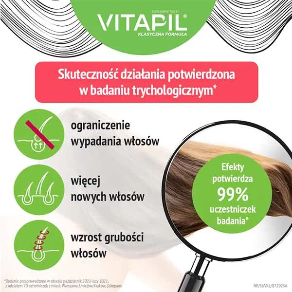 Vitapil Biotin + Bambus, Tablete