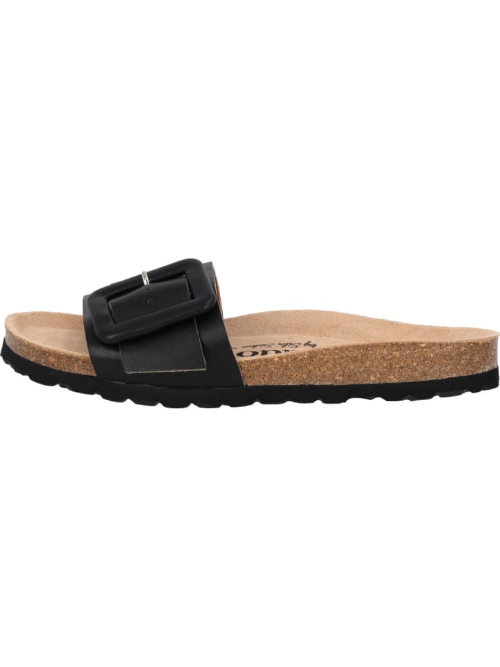 palado Pantoletten in Schwarz günstig kaufen