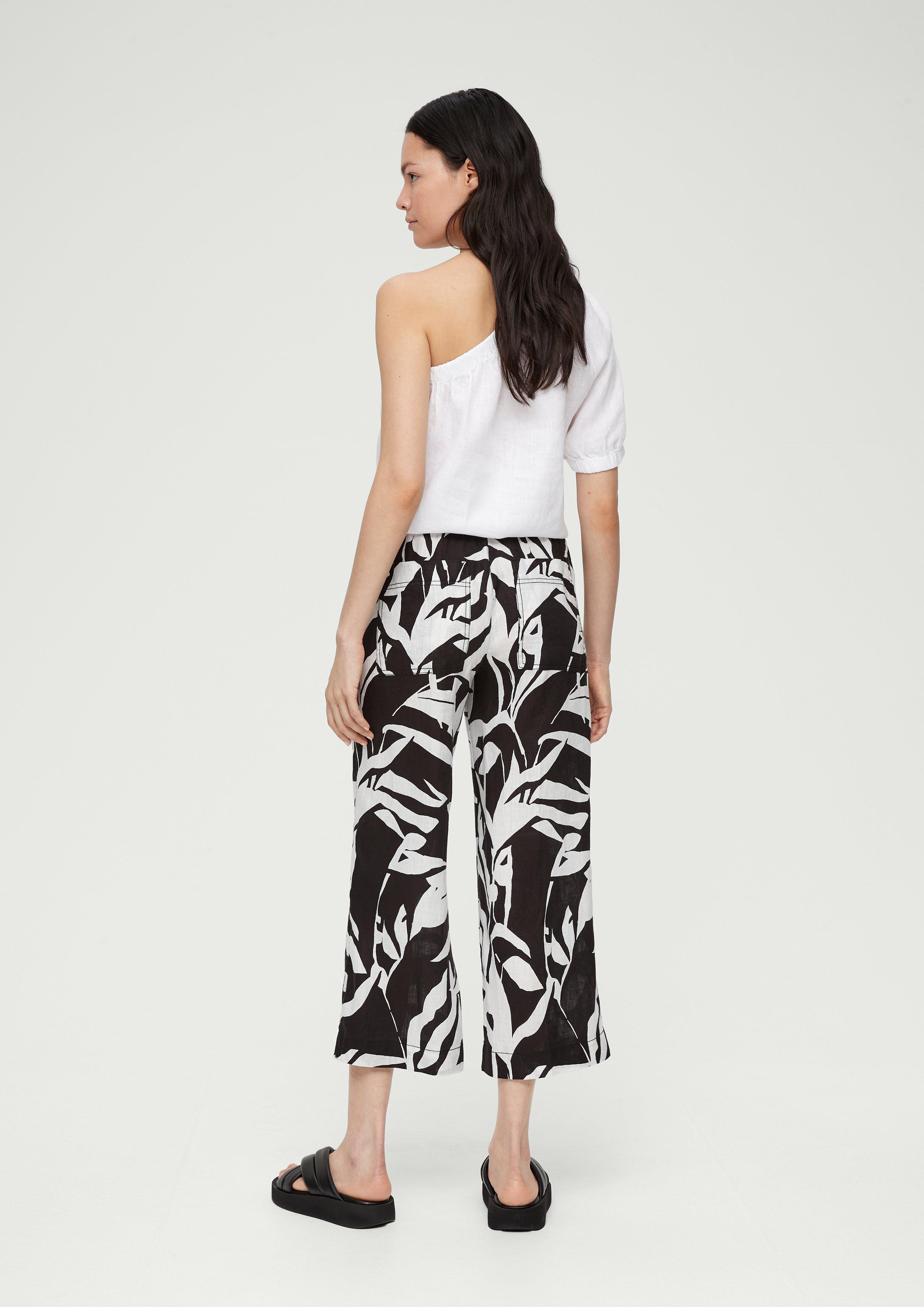 Relaxed: Hose mit Allover-Print  2131515-99A3