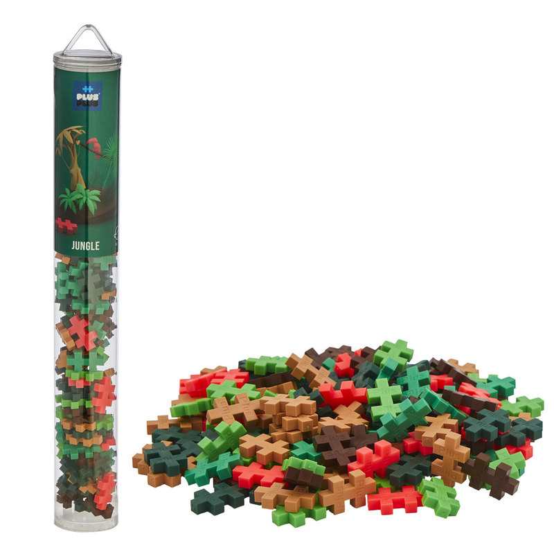 Tube Jungle 100 pièces Plus Plus