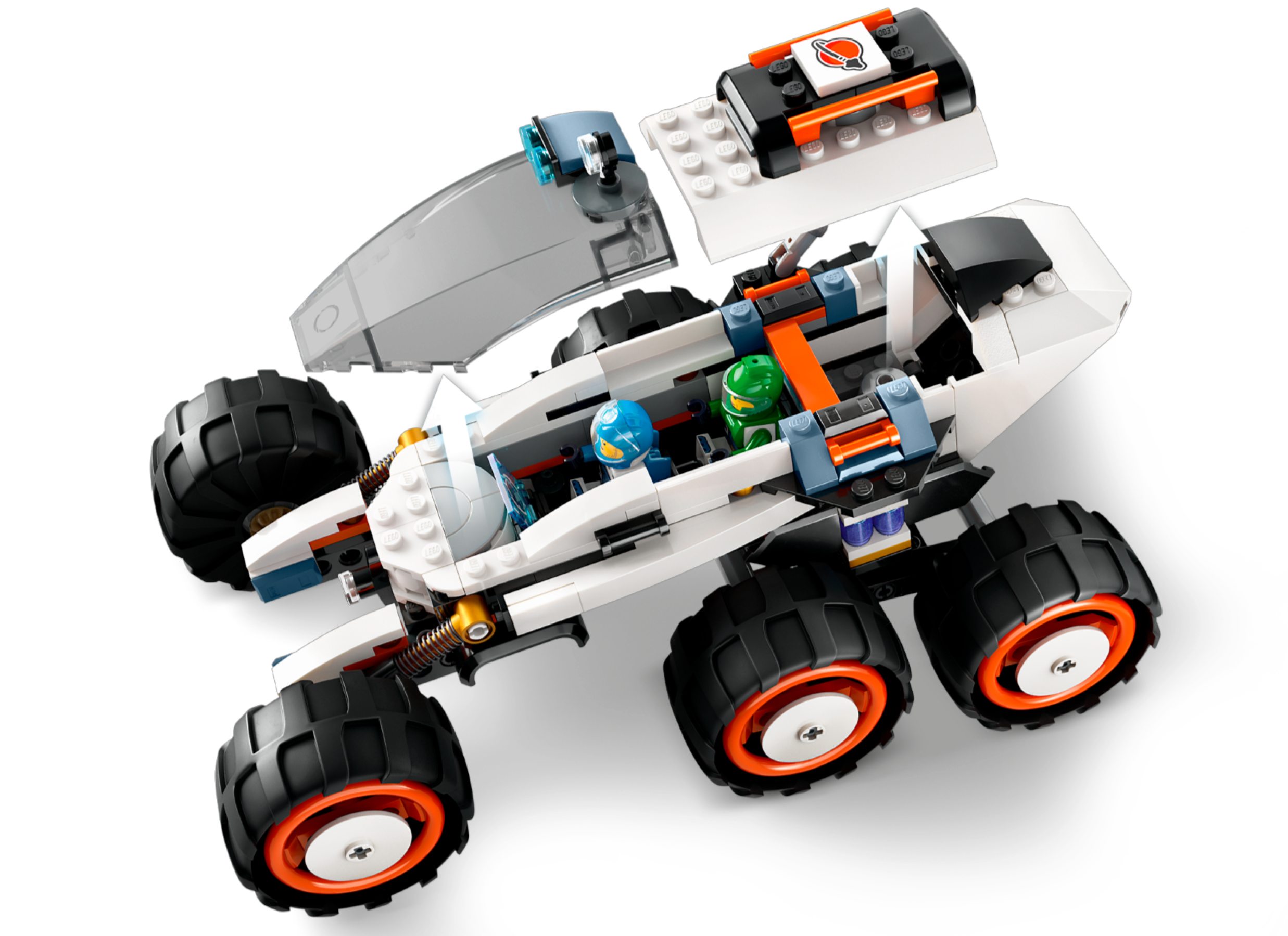 Weltraum-Rover mit Außerirdischen 60431