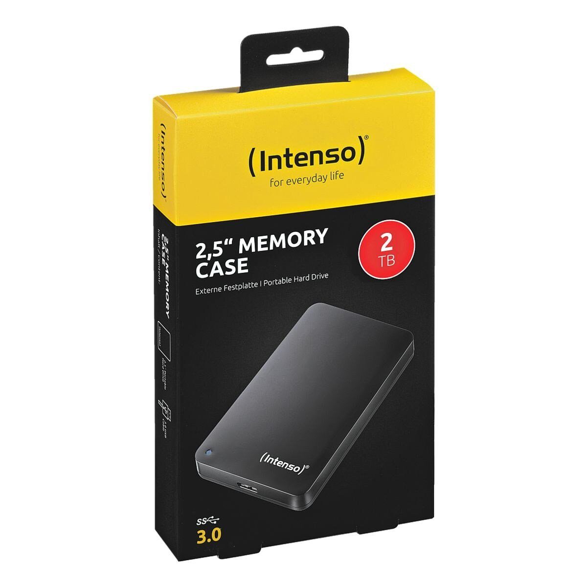 Intenso MemoryCase externe HDD-Festplatte (2 TB) 2,5