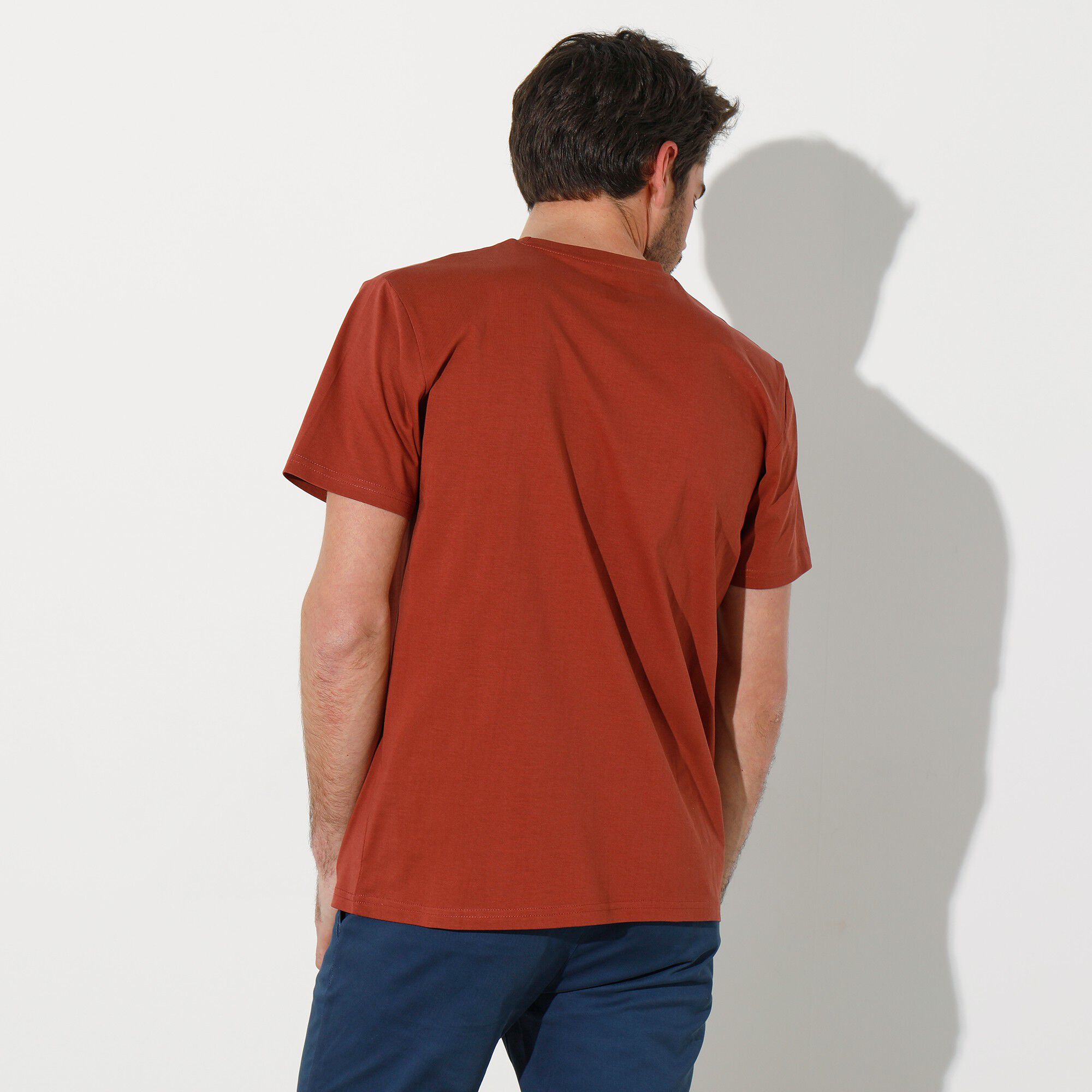 T-shirt col rond manches courtes