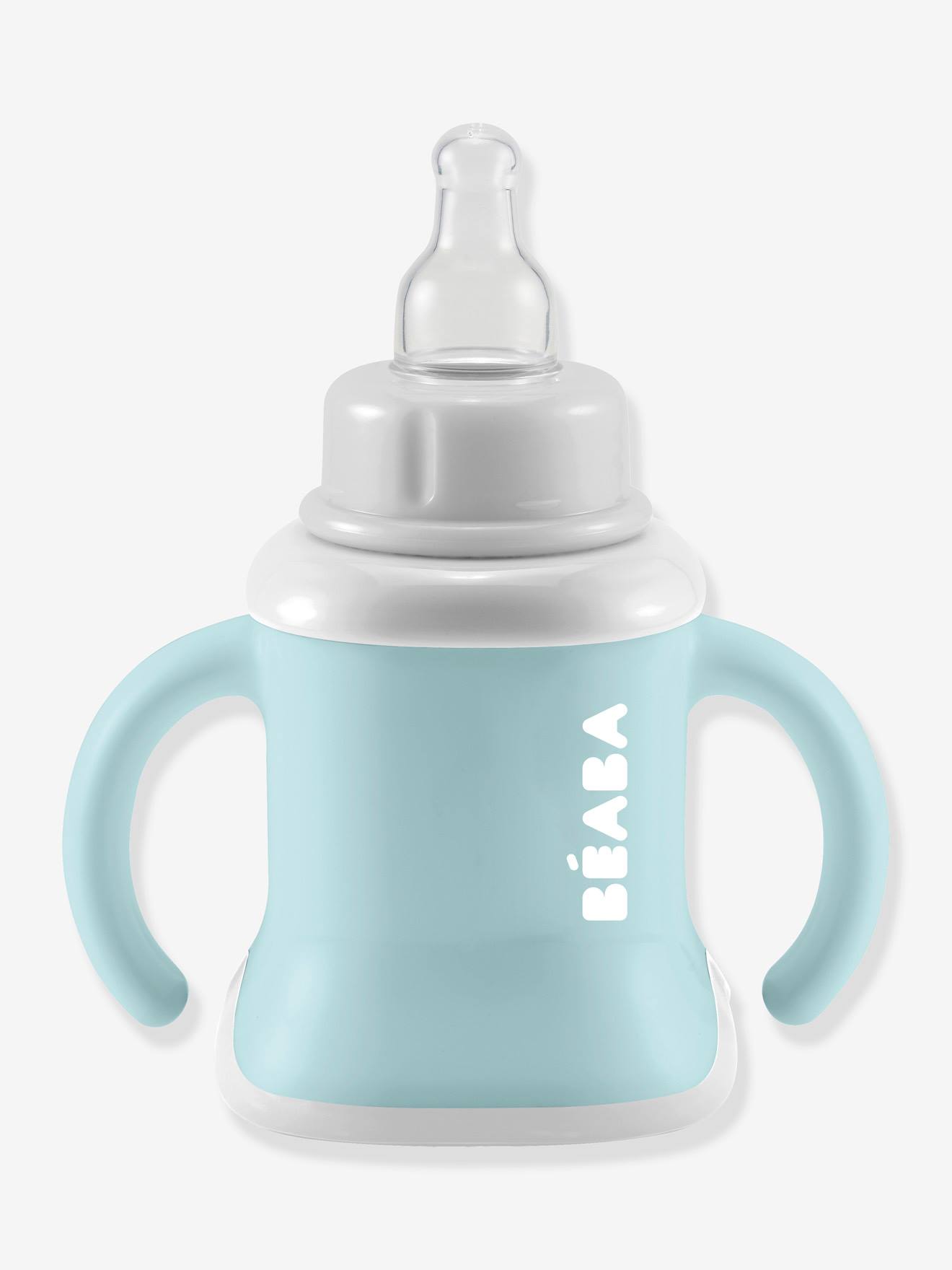 Beaba 3-in-1 Baby Trinklernbecher EVOLUCLIP BEABA - türkis