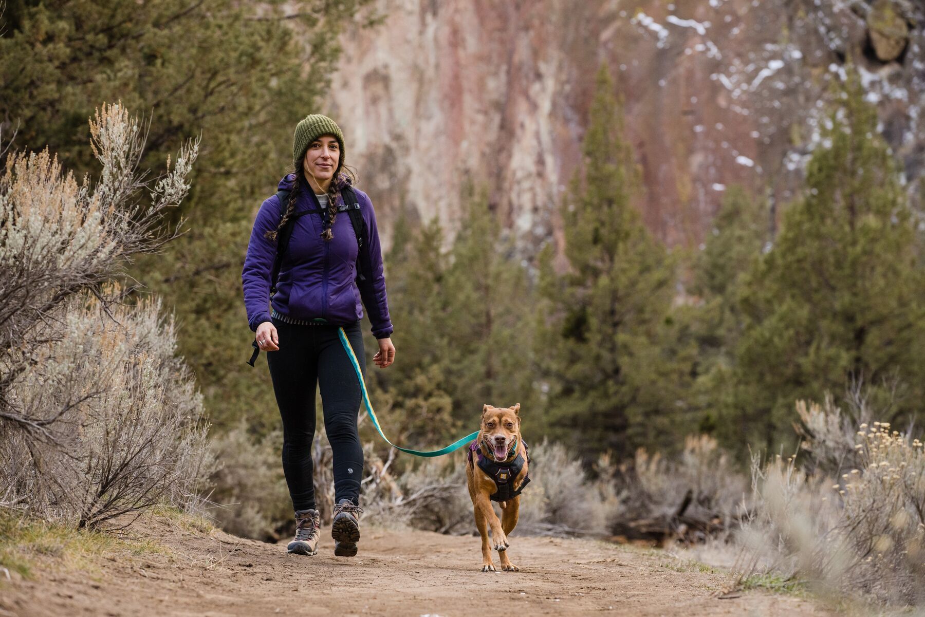 Ruffwear Hundeleinen Ruffwear Crag™ Leine grün