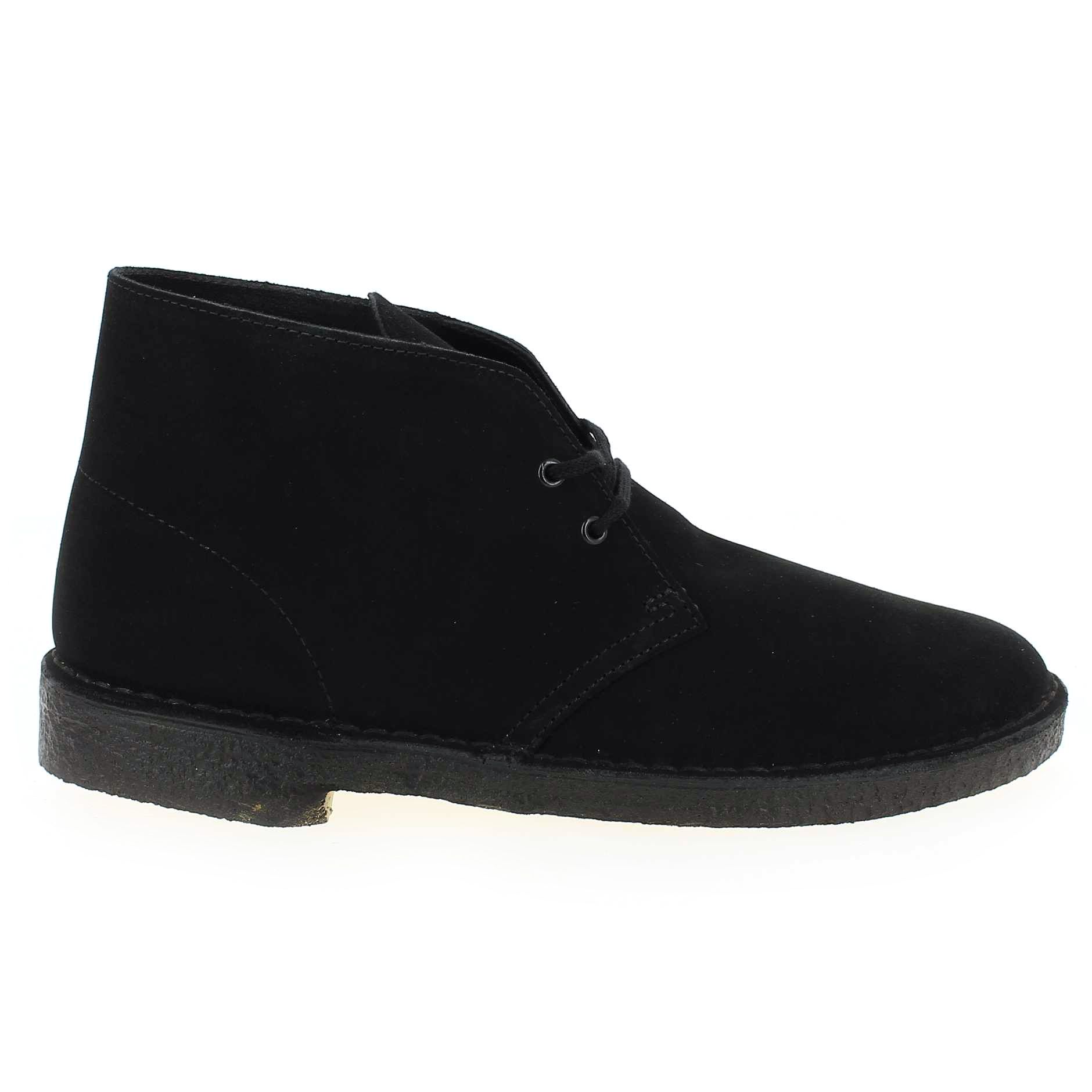 Clarks  DESERT BOOT - Velours Noir