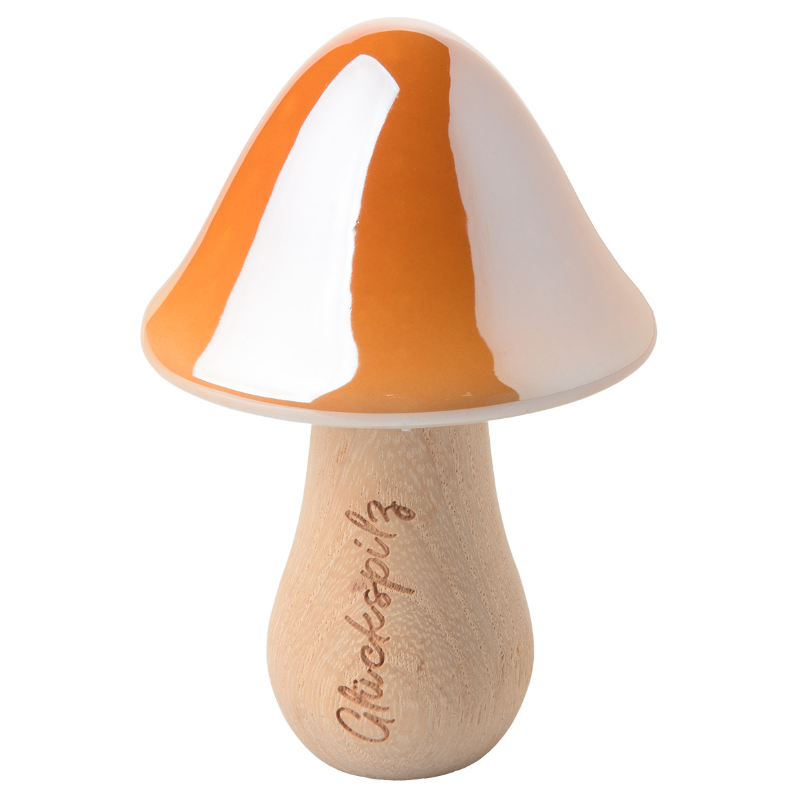 Deko-Pilz mit Keramikkopf
