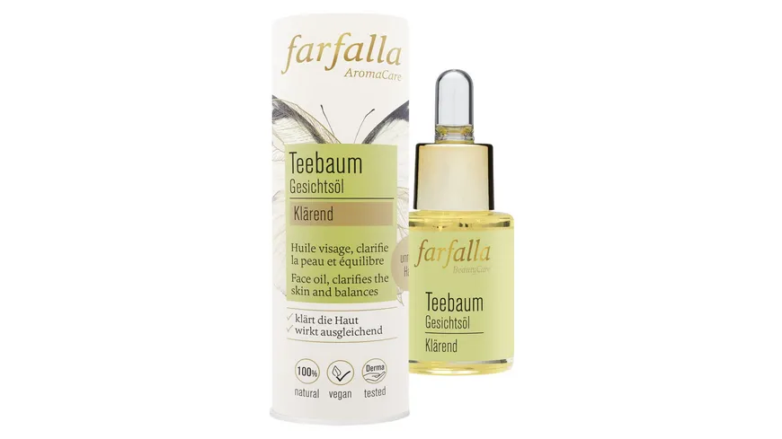 Farfalla Gesichtsöl Teebaum 15 ml
