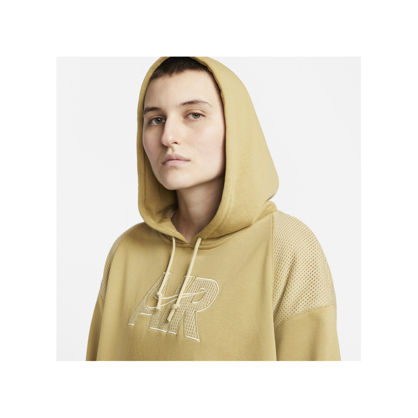 Nike Air Fleece Hoody Damen Gelb F769