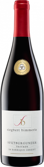 2015 Spätburgunder Barrique trocken - Weingut Siegbert Bimmerle